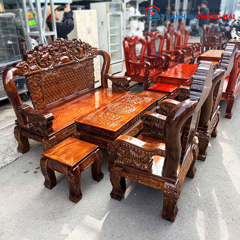 bo-salon-louis-tay-12-6-mon-hoang-gia-1-1 Bộ Salon Louis Tay 12 6 Món Hoàng Gia Mới 99% (Nhiều Màu)