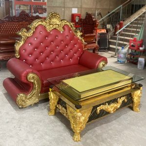 Bộ Sofa Hoàng Gia 3 Món 2m Sang Trong Cũ