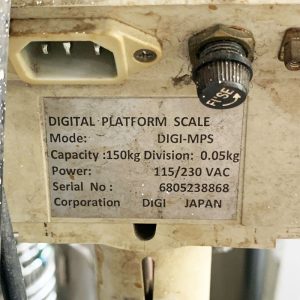 Cân Điện Tử DIGI-MPS 150kg Cũ