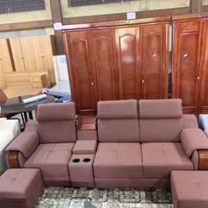 Ghế Sofa Da Kiểu Hộc Rượu Mới 99% (Nhiều Màu)