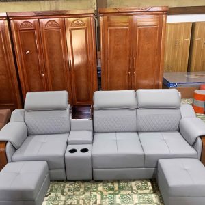 Ghế Sofa Da Kiểu Hộc Rượu Mới 99% (Nhiều Màu)