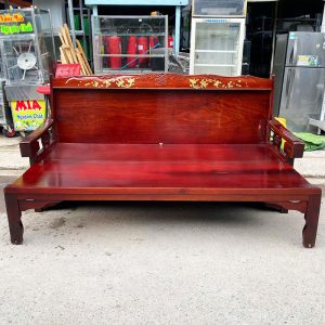 Ghế Trường Kỷ Gỗ Tự Nhiên Gấp Thành Giường 1m Cũ