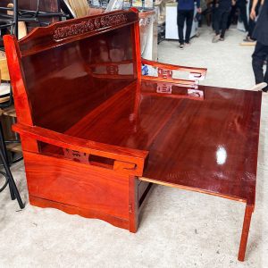 Ghế Trường Kỷ Kéo Thành Giường Gỗ Quỷnh Mới 99% (Nhiều Size)
