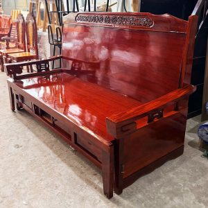Ghế Trường Kỷ Kéo Thành Giường Gỗ Quỷnh Mới 99% (Nhiều Size)
