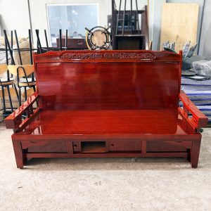 Ghế Trường Kỷ Kéo Thành Giường Gỗ Quỷnh Mới 99% (Nhiều Size)