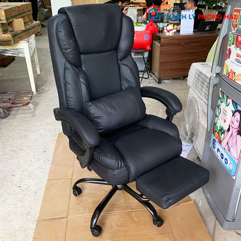 ghe-xoay-giam-doc-2-che-do-moi-99-4 Ghế Xoay Giám Đốc 2 Chế Độ Mới 99%