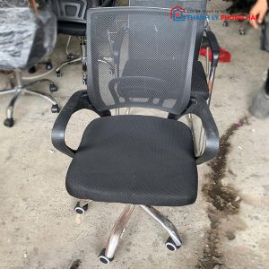 Ghế Xoay Lưng Lưới TP4 Chân Nhựa Cũ