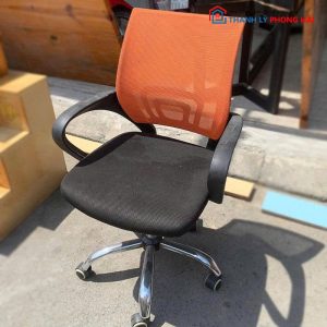 Ghế Xoay Lưng Lưới TP4 Chân Nhựa Cũ