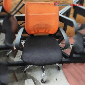 Ghế Xoay Lưng Lưới TP4 Chân Nhựa Cũ