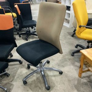 Ghế Xoay Nỉ Không Tay Màu Phối Độc Đáo Cũ