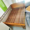 Giường Gỗ Tự Nhiên Thiết Kế Đơn Giản Cũ