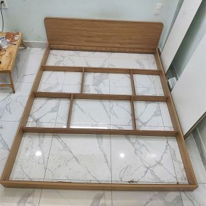 Giường Ngủ Gỗ MDF 1m6 Đơn Giản Cũ