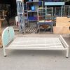 Giường Sắt 1m Có Nệm Đầu Giường Cũ