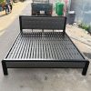 Giường Sắt Hộp Ốp Nệm 1m8 Cũ