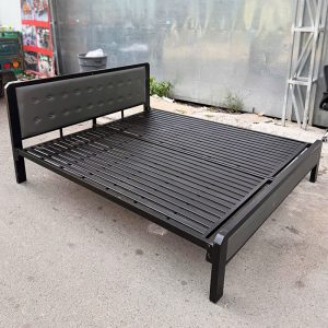 Giường Sắt Hộp Ốp Nệm 1m8 Cũ