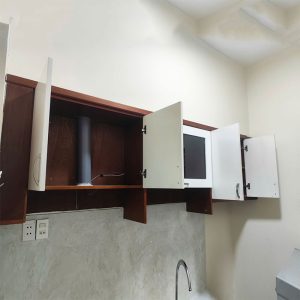Hệ Tủ Bếp Trên Dưới Gỗ MDF Cũ