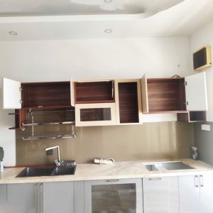 Hệ Tủ Bếp Treo Gỗ MDF 3m1 Cũ