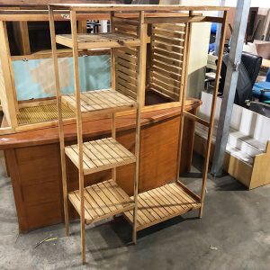 Kệ Để Đồ Bằng Gỗ Cũ