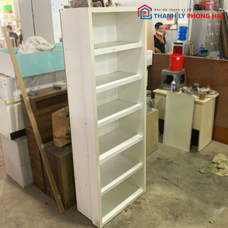 ke-go-mdf-5-tang-70cm-cu-2 Kệ Gỗ MDF 5 Tầng 70cm Cũ