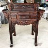 Kệ Thờ 2 Tầng Gỗ Tự Nhiên 1m07 Màu Nhớt Cũ