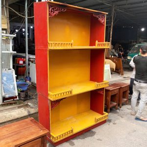 Kệ Thờ 3 Tầng Bằng Gỗ Cũ