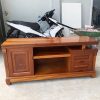 Kệ Tivi Gỗ Tự Nhiên Cũ
