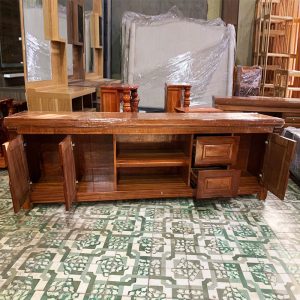 Kệ Tivi Gỗ Xoan Đào Nhiều Ngăn Mới 99% (Nhiều Size)