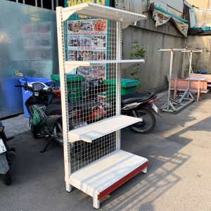 Kệ Trưng Bày Sản Phẩm 90cm Có Lưới Sắt Cũ