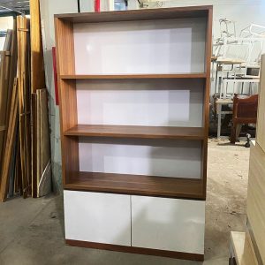 Kệ Tủ Trưng Bày 1m3 Gỗ MDF Cũ
