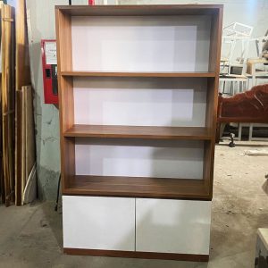 Kệ Tủ Trưng Bày 1m3 Gỗ MDF Cũ
