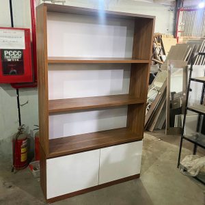 Kệ Tủ Trưng Bày 1m3 Gỗ MDF Cũ