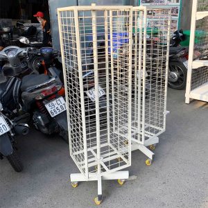 Kệ Xoay Sắt 360 Độ Cũ