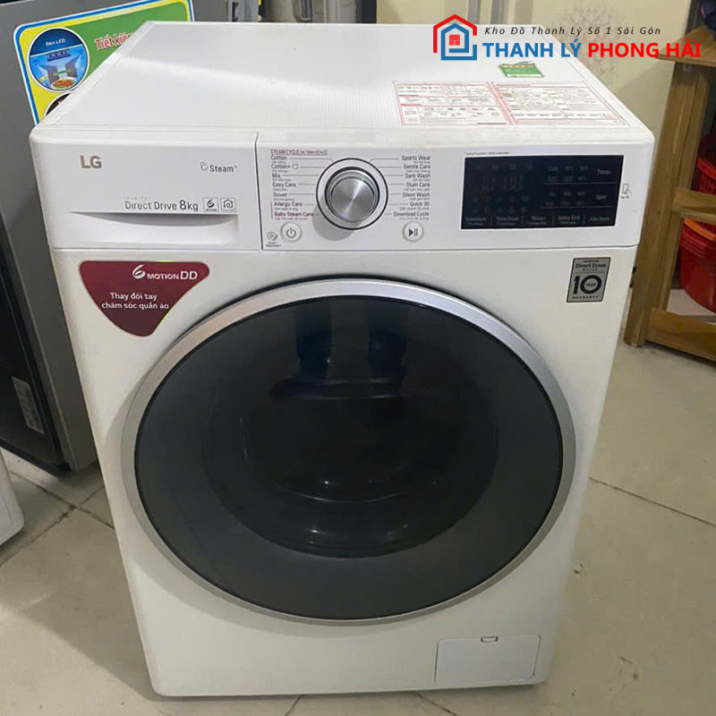 may-giat-cua-truoc-lg-inverter-8kg-cu-2 Máy Giặt Cửa Trước LG Inverter 8Kg Cũ