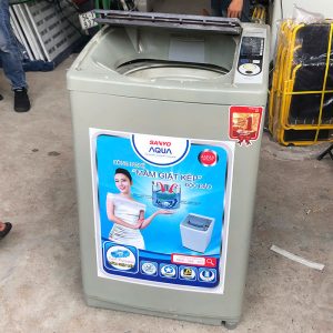 Máy Giặt Sanyo Aqua Công Nghệ Mâm Giặt Kép Cũ