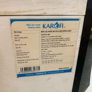 Máy Lọc Nước Karofi HCV351-WH Nóng Lạnh Cũ