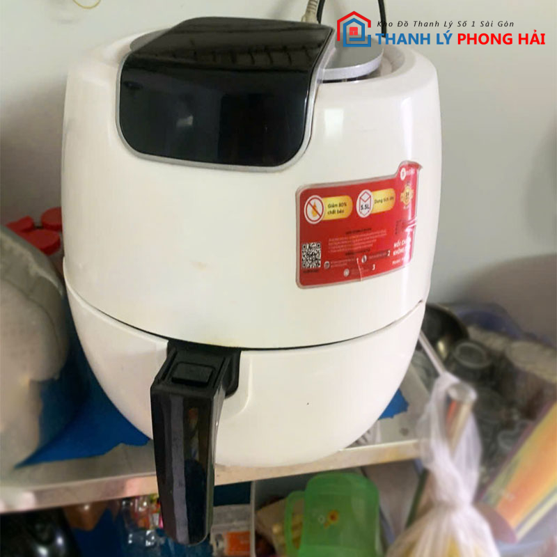 noi-chien-khong-dau-dien-tu-2 Nồi Chiên Không Dầu Điện Tử Mishio MK-165 Cũ