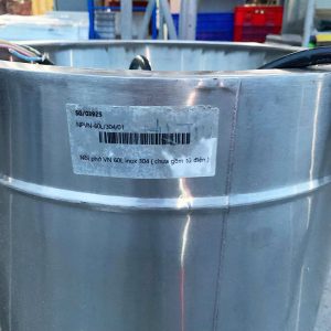 Nồi Nấu Phở, Hủ Tíu 60L Inox 304 Cũ