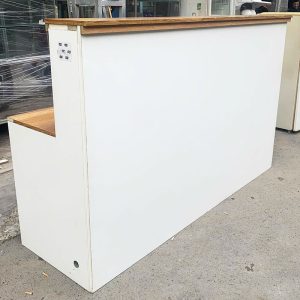 Quầy Lễ Tân 2m Gỗ MDF 3 Chỗ Cũ