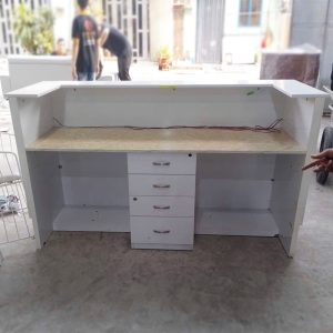 Quầy Lễ Tân Gỗ MDF 1m85 Cũ