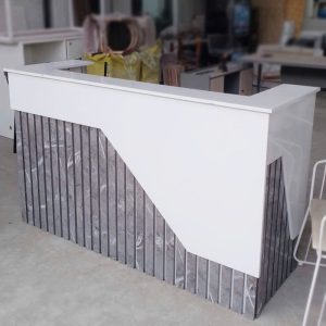 Quầy Lễ Tân Gỗ MDF 1m85 Cũ