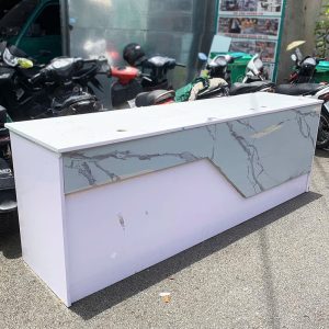 Quầy Lễ Tân Họa Tiết Vân Đá Cũ
