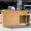 Quầy Lễ Tân Thiết Kế Bo Cong 2m1 Cũ
