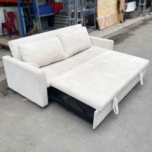Sofa Bed Nhung Tăm Kéo Thành Giường Cũ