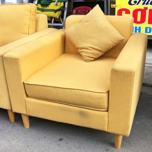 Sofa Đơn Vải Bố Kèm Gối Cũ