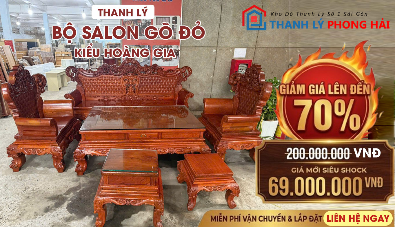 Thanh lý salon hoàng gia