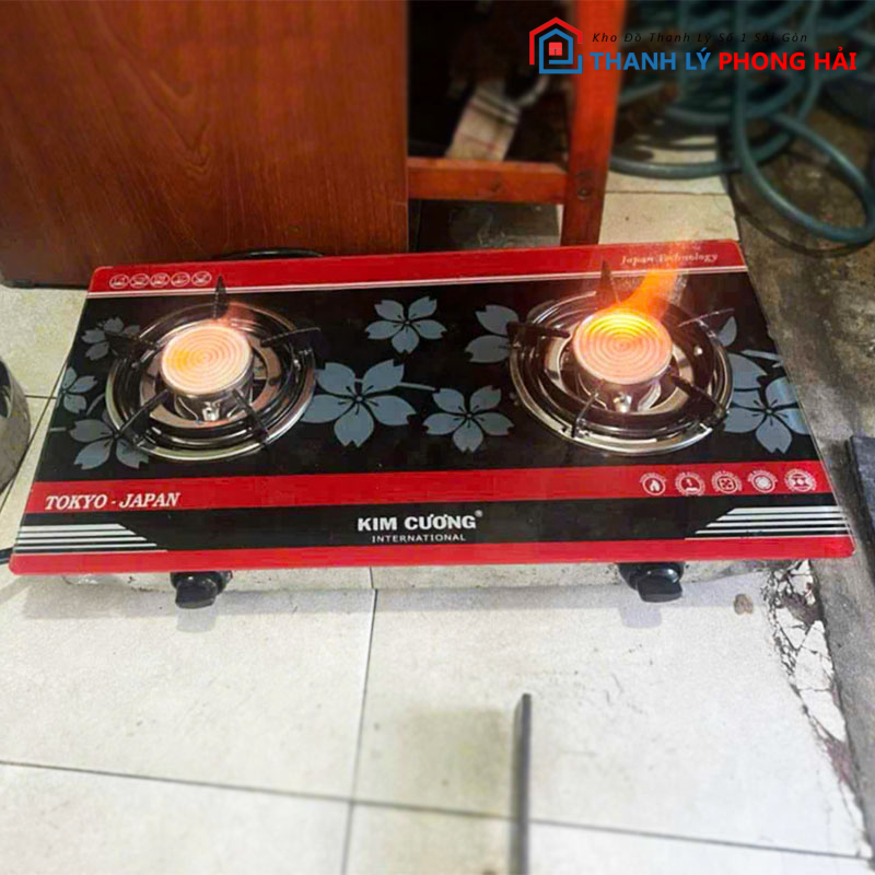 tron-bo-bep-gas-doi-kim-cuong-1 Trọn Bộ Bếp Gas Đôi Kim Cương Kèm Bình Gas Cũ
