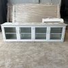 Tủ Bếp Treo 4 Cánh 2m12 Bằng Nhôm Cũ