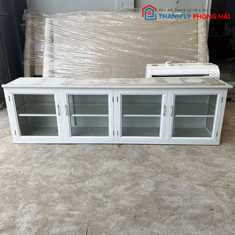 tu-bep-treo-4-canh-2m12-bang-nhom-cu-1 Tủ Bếp Treo 4 Cánh 2m12 Bằng Nhôm Cũ