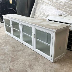 Tủ Bếp Treo 4 Cánh 2m12 Bằng Nhôm Cũ