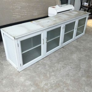 Tủ Bếp Treo 4 Cánh 2m12 Bằng Nhôm Cũ